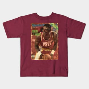 COVER SPORT - SPORT ILLUSTRATED - HERE I AM RALPH SAMPSON Kids T-Shirt